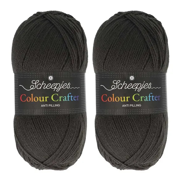 Scheepjes Colour Crafter Solid Pack 2x150g - 15 Different Colours