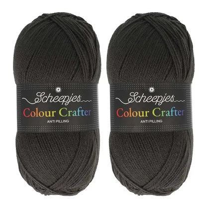 Scheepjes Colour Crafter Solid Pack 2x150g - 15 Different Colours
