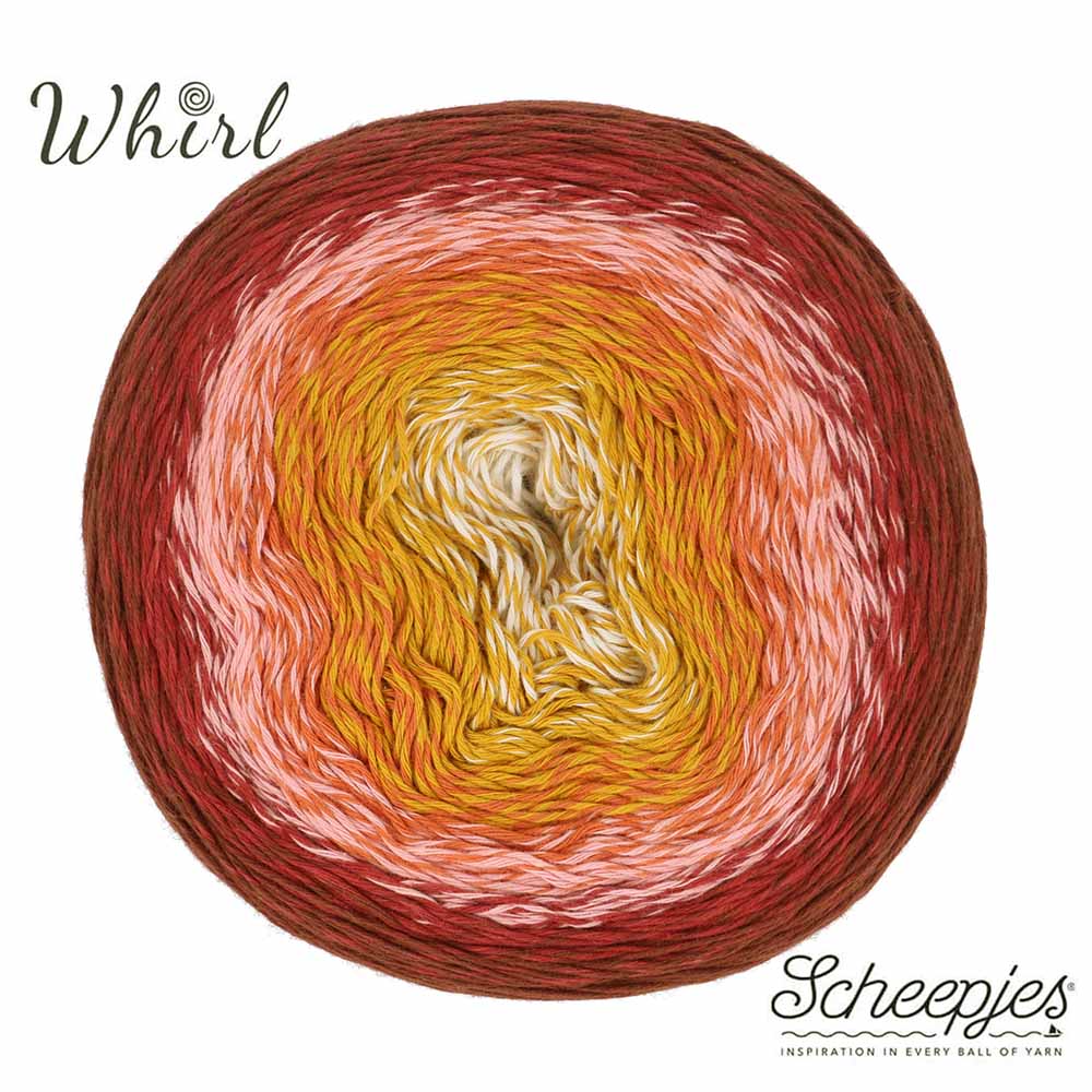Scheepjes Cotton Whirl - 714 Cherry On Top