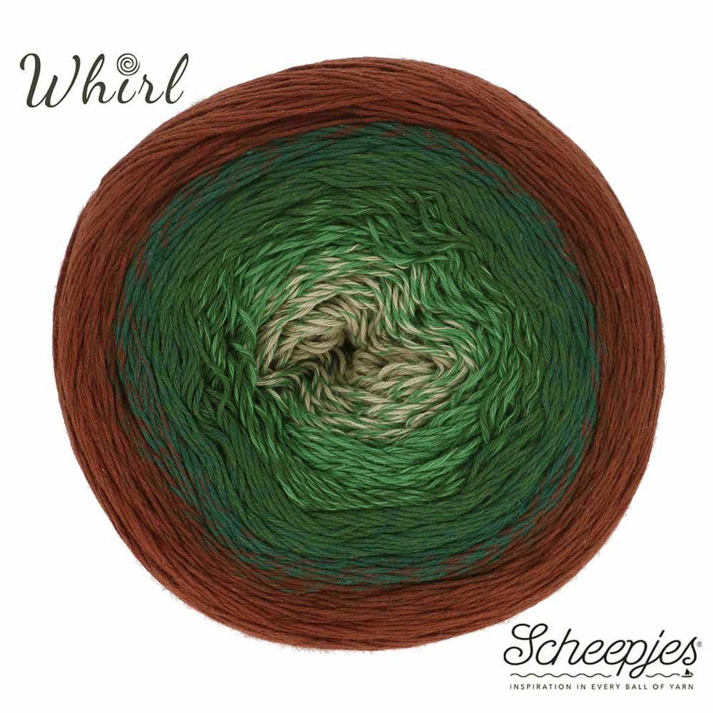 Scheepjes Cotton Whirl - 727 Woodland Walk