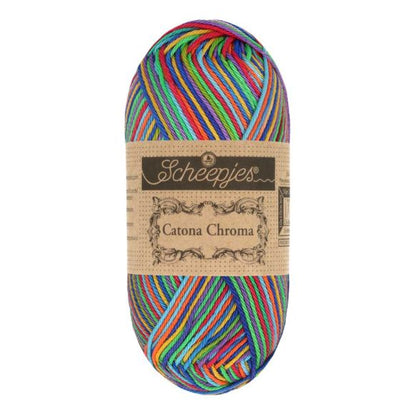 Scheepjes Catona Chroma - 022 Rainbow