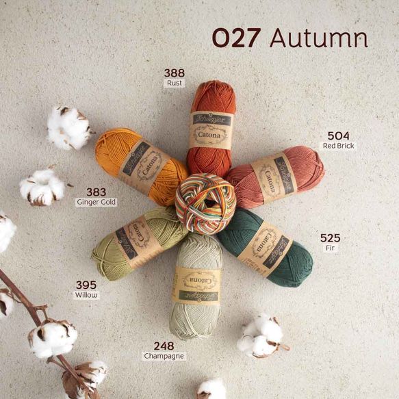 Scheepjes Catona Chroma - 027 Autumn