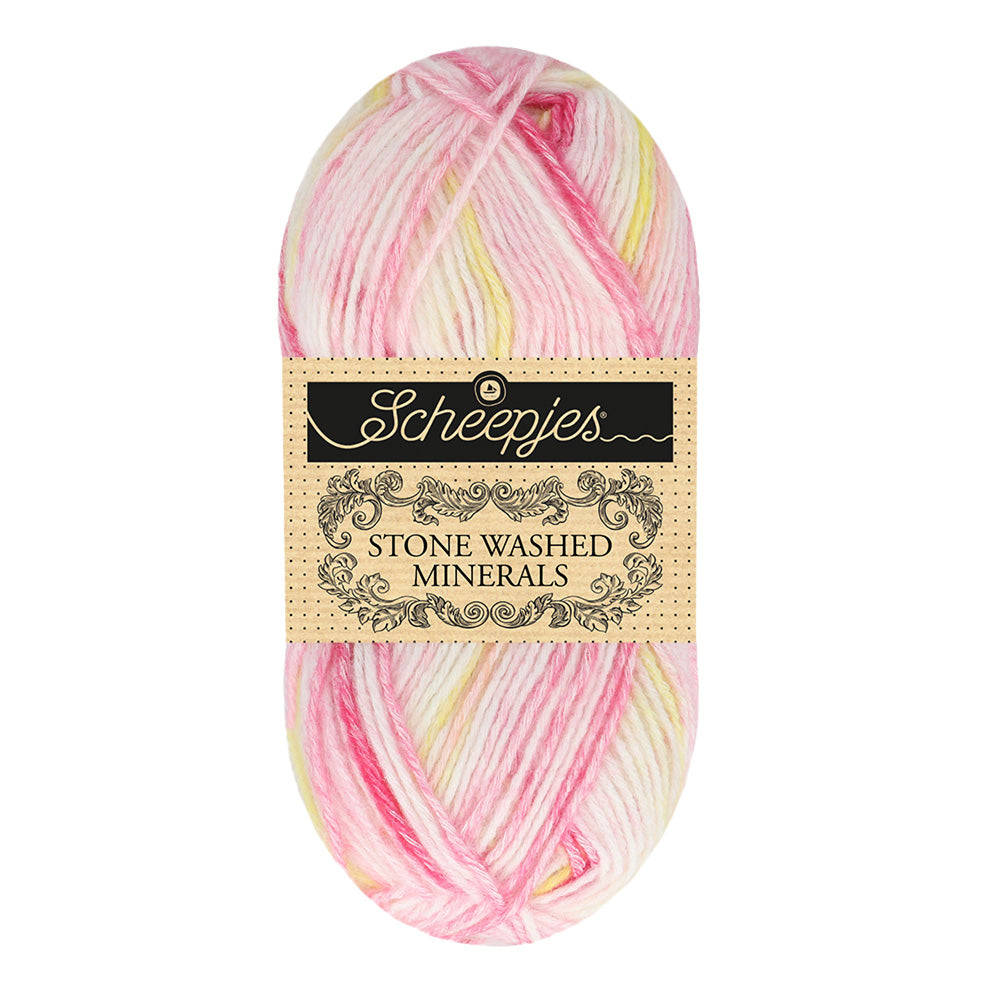 Scheepjes Stone Washed Minerals - 908 Rhodonite Radiance