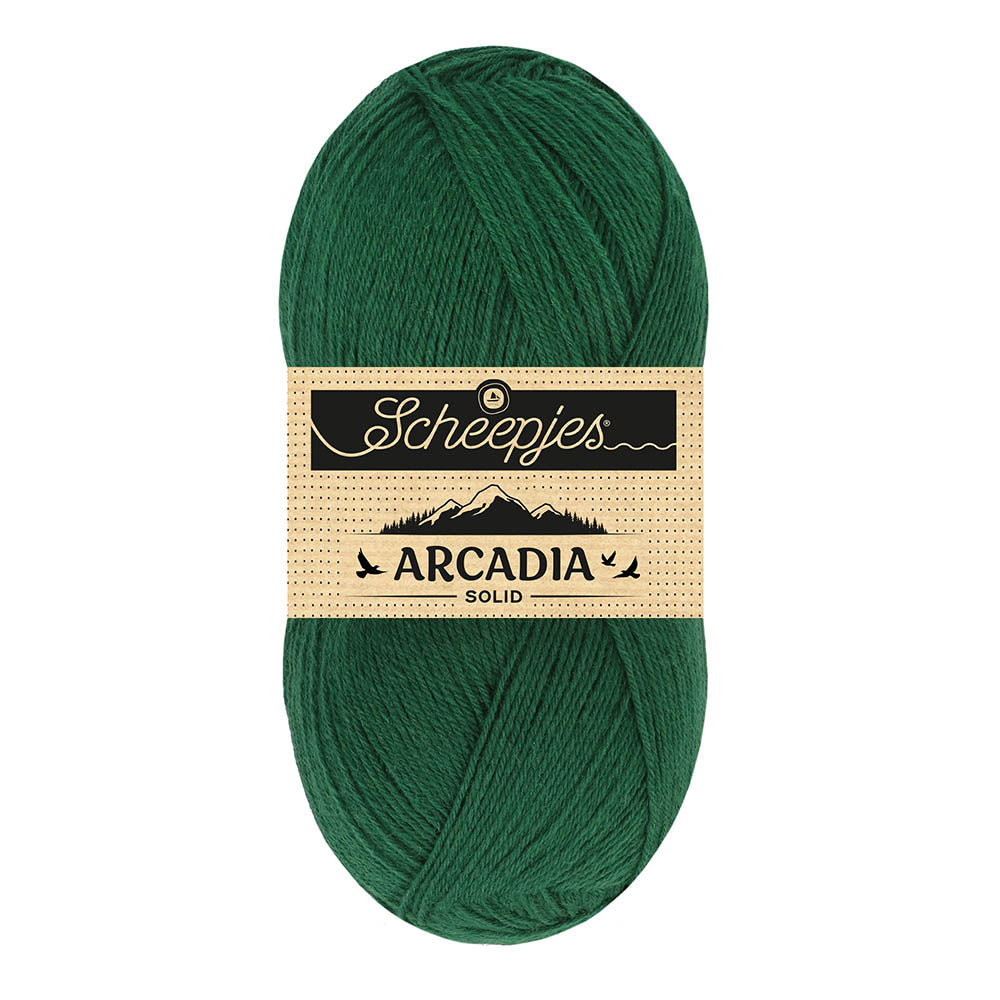Scheepjes Arcadia Sockenwolle – 100g Strang, Farbe Mahagoni, Mischung Aus Wolle & Polyamid