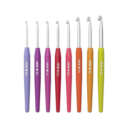 Prym Wool crochet hook set soft grip 2.00-6.00mm