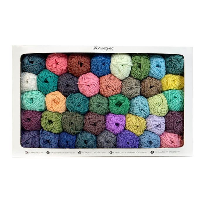 Scheepjes Scrumptious Colour Pack - 80 x 30g