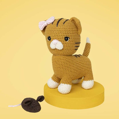 Cat & Mouse Crochet Toy - Scheepjes Crochet Kit
