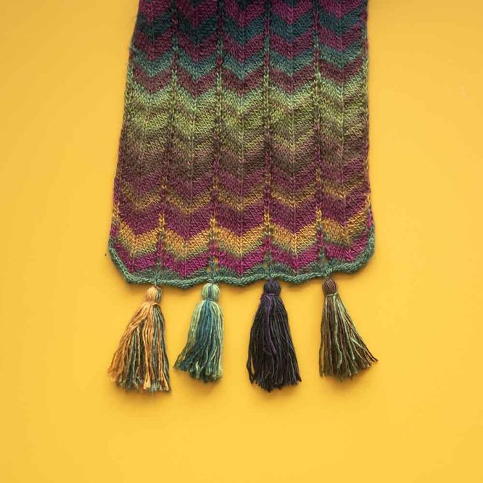 Harvest Scarf Kit - Scheepjes Knit Kit