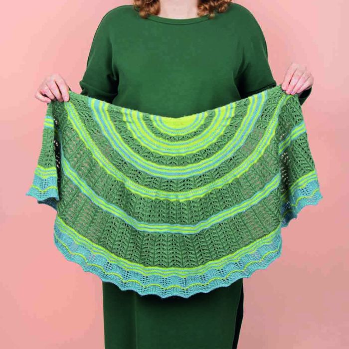 Fibonacci Shawlette - Scheepjes Knit Kit