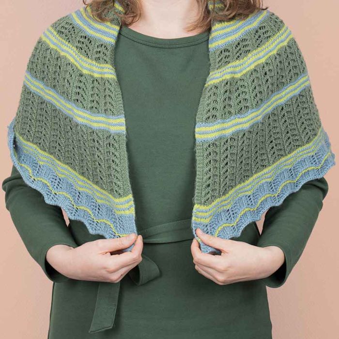 Fibonacci Shawlette - Scheepjes Knit Kit