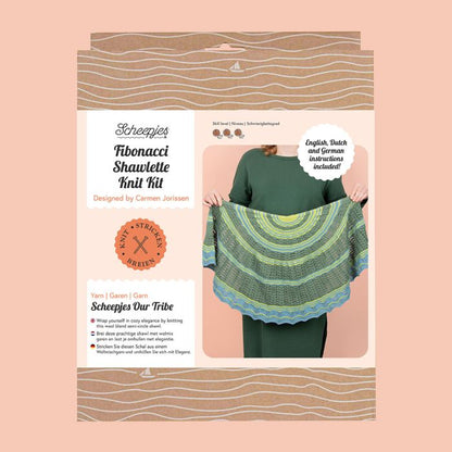 Fibonacci Shawlette - Scheepjes Knit Kit
