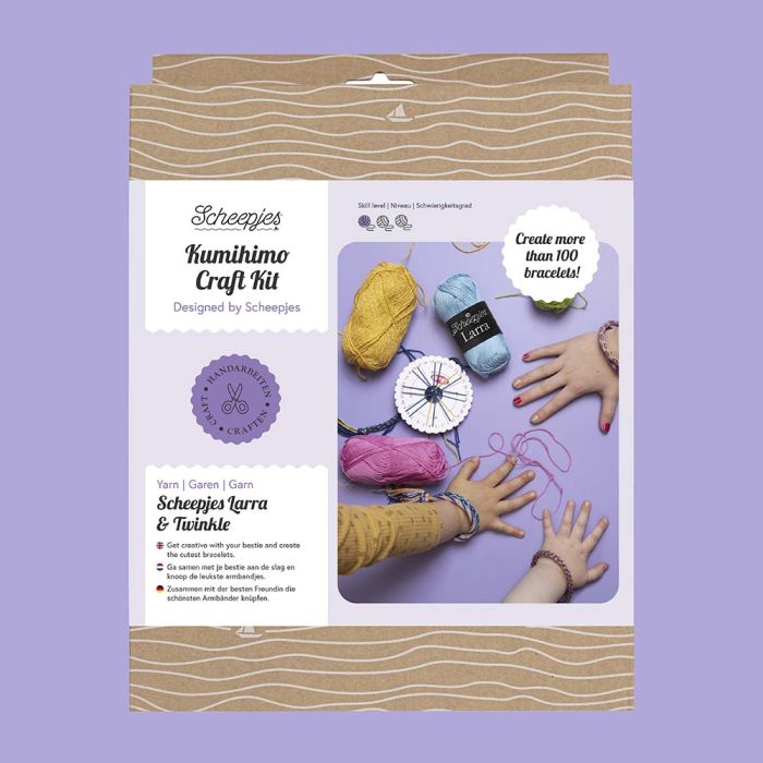 Kumihimo Craft Kit - Scheepjes Kit
