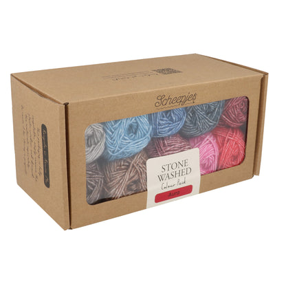 Scheepjes Stone Washed Colour Pack - Aura
