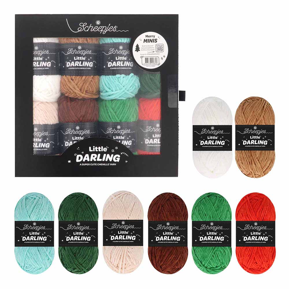 Scheepjes Little Darling Colour Pack - Merry Minis