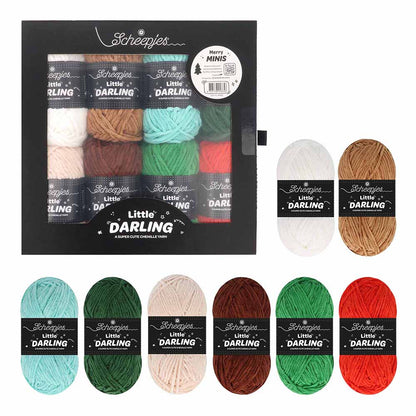 Scheepjes Little Darling Colour Pack - Merry Minis