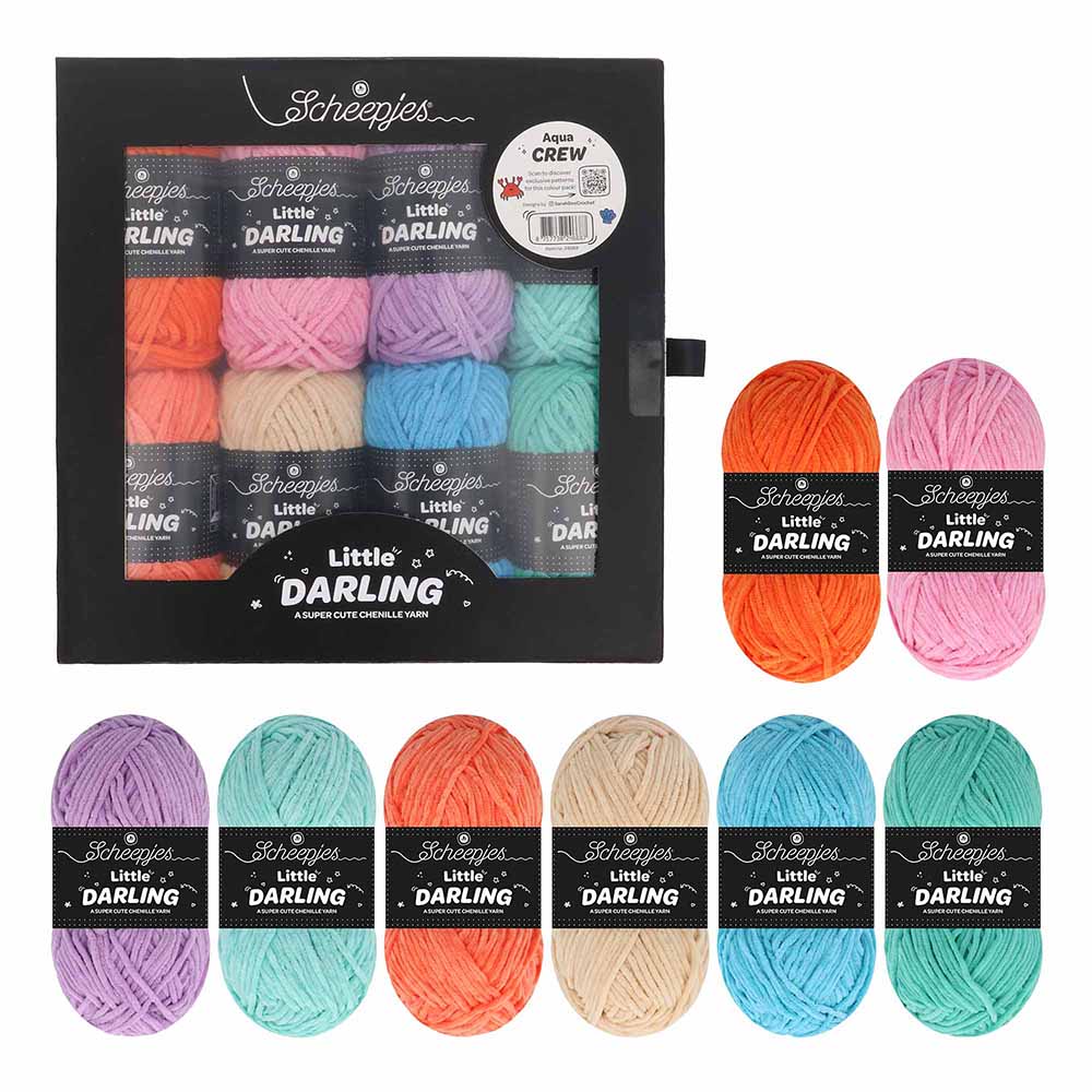 Scheepjes Little Darling Colour Pack - Aqua Crew