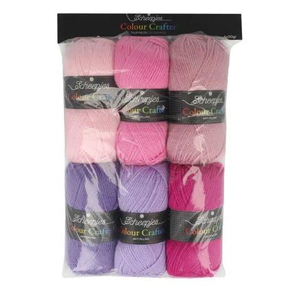 Scheepjes Colour Crafter Colour Pack 6x50g - Tulip Fields