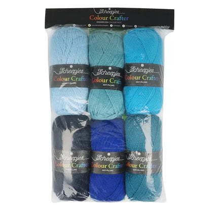 Scheepjes Colour Crafter Colour Pack 6x50g - Wadden Sea