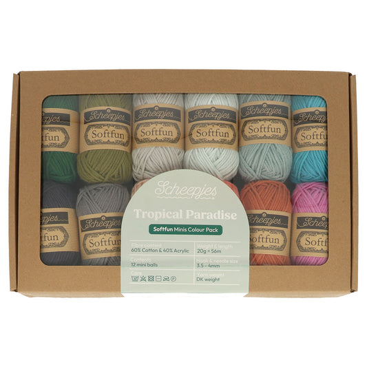 Scheepjes Softfun Minis Colour Pack - Tropical Paradise
