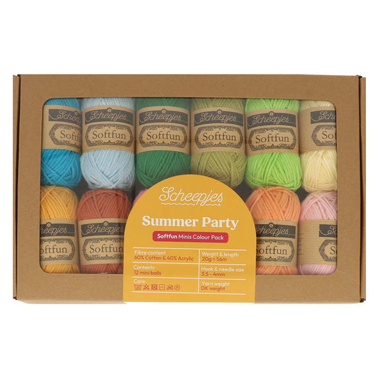 Scheepjes Softfun Minis Colour Pack - Summer Party