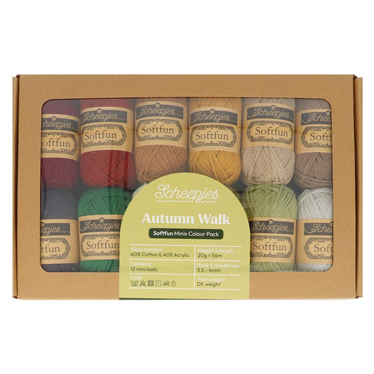 Scheepjes Softfun Minis Colour Pack - Autumn Walk
