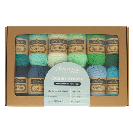 Scheepjes Softfun Minis Colour Pack - Ocean Breeze