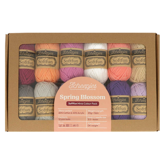Scheepjes Softfun Minis Colour Pack - Spring Blossom