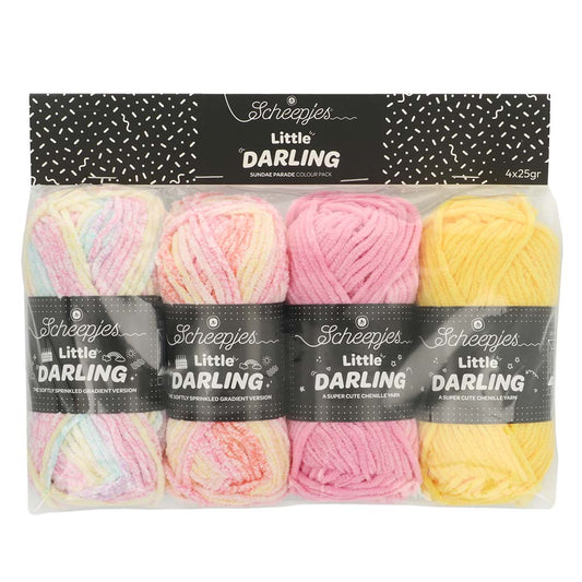 Scheepjes Little Darling Sprinkled Gradient Colour Pack - Sundae Parade