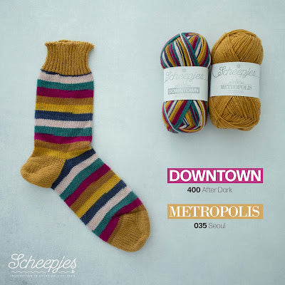 Scheepjes Summer Sock - A - Long (EU sizes 39/41, 42/43, 44/45 & 46/47)