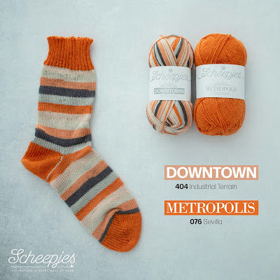 Scheepjes Summer Sock - A - Long (EU sizes 39/41, 42/43, 44/45 & 46/47)