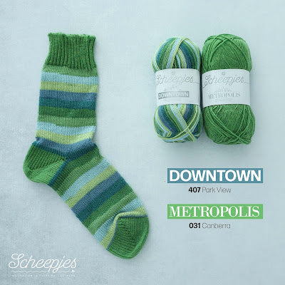 Scheepjes Summer Sock - A - Long (EU sizes 39/41, 42/43, 44/45 & 46/47)