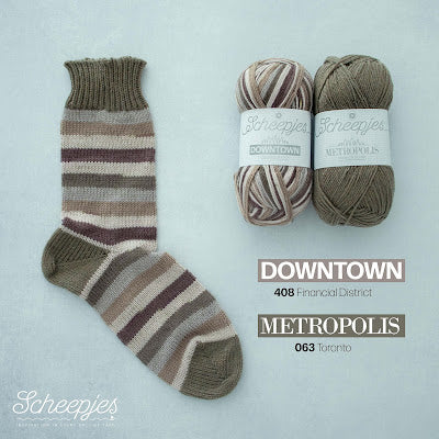 Scheepjes Summer Sock - A - Long (EU sizes 39/41, 42/43, 44/45 & 46/47)