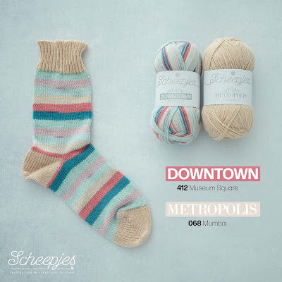 Scheepjes Summer Sock - A - Long (EU sizes 39/41, 42/43, 44/45 & 46/47)