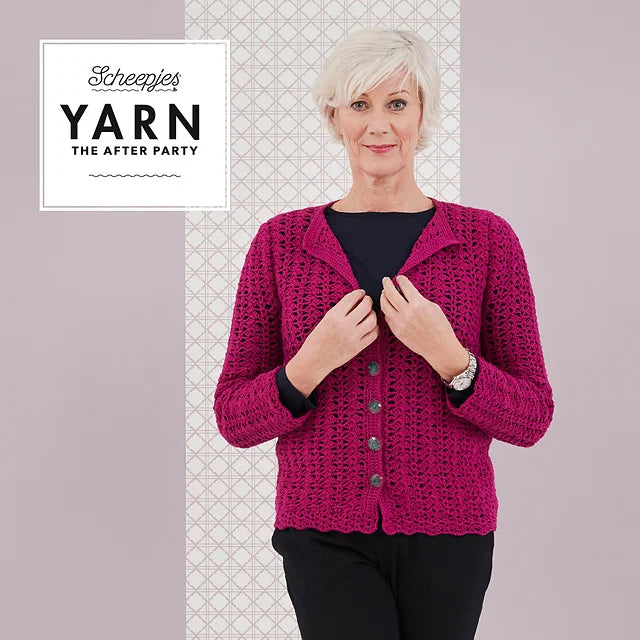 Scheepjes Yarn The After Party no. 48 - Posy Cardigan (booklet) - (Crochet)