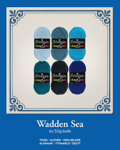 Scheepjes Colour Crafter Colour Pack 6x50g - Wadden Sea