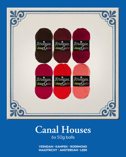 Scheepjes Colour Crafter Colour Pack 6x50g - Canal Houses