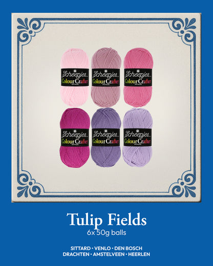 Scheepjes Colour Crafter Colour Pack 6x50g - Tulip Fields