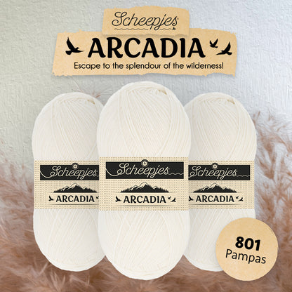 Scheepjes Arcadia Solid - 801 Pampas