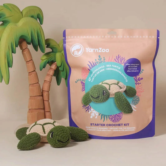 YarnZoo Crochet Starter Kit - Sea Turtle