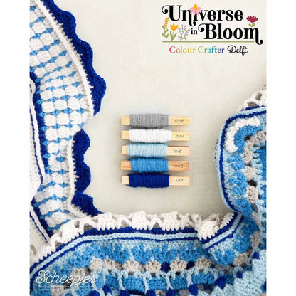 Scheepjes CAL2025 Universe in Bloom Kit Colour Crafter - Delft