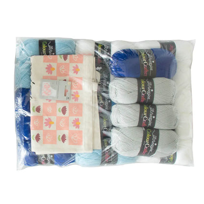 Scheepjes CAL2025 Universe in Bloom Kit Colour Crafter - Delft