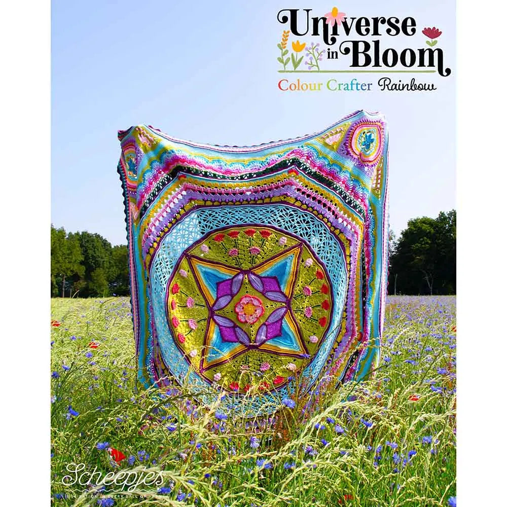 Scheepjes CAL2025 Universe in Bloom Kit Colour Crafter - Rainbow
