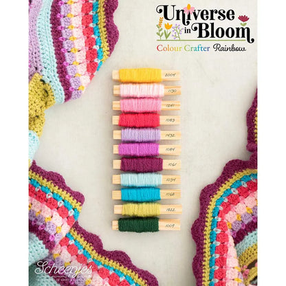 Scheepjes CAL2025 Universe in Bloom Kit Colour Crafter - Rainbow