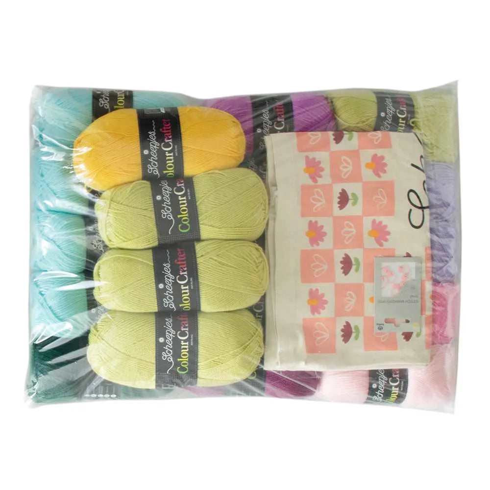 Scheepjes CAL2025 Universe in Bloom Kit Colour Crafter - Rainbow