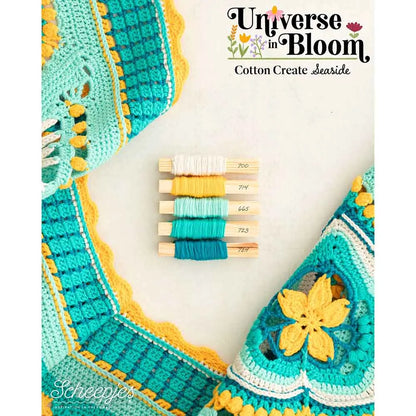 Scheepjes CAL2025 Universe in Bloom Kit Cotton Create - Seaside