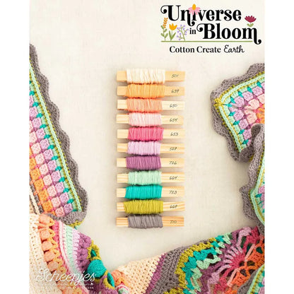 Scheepjes CAL2025 Universe in Bloom Kit Cotton Create - Earth