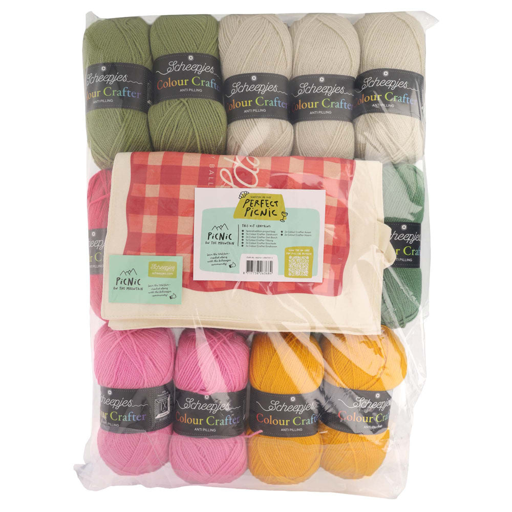 Scheepjes Perfect Picnic CAL - Colour Crafter - Mountain