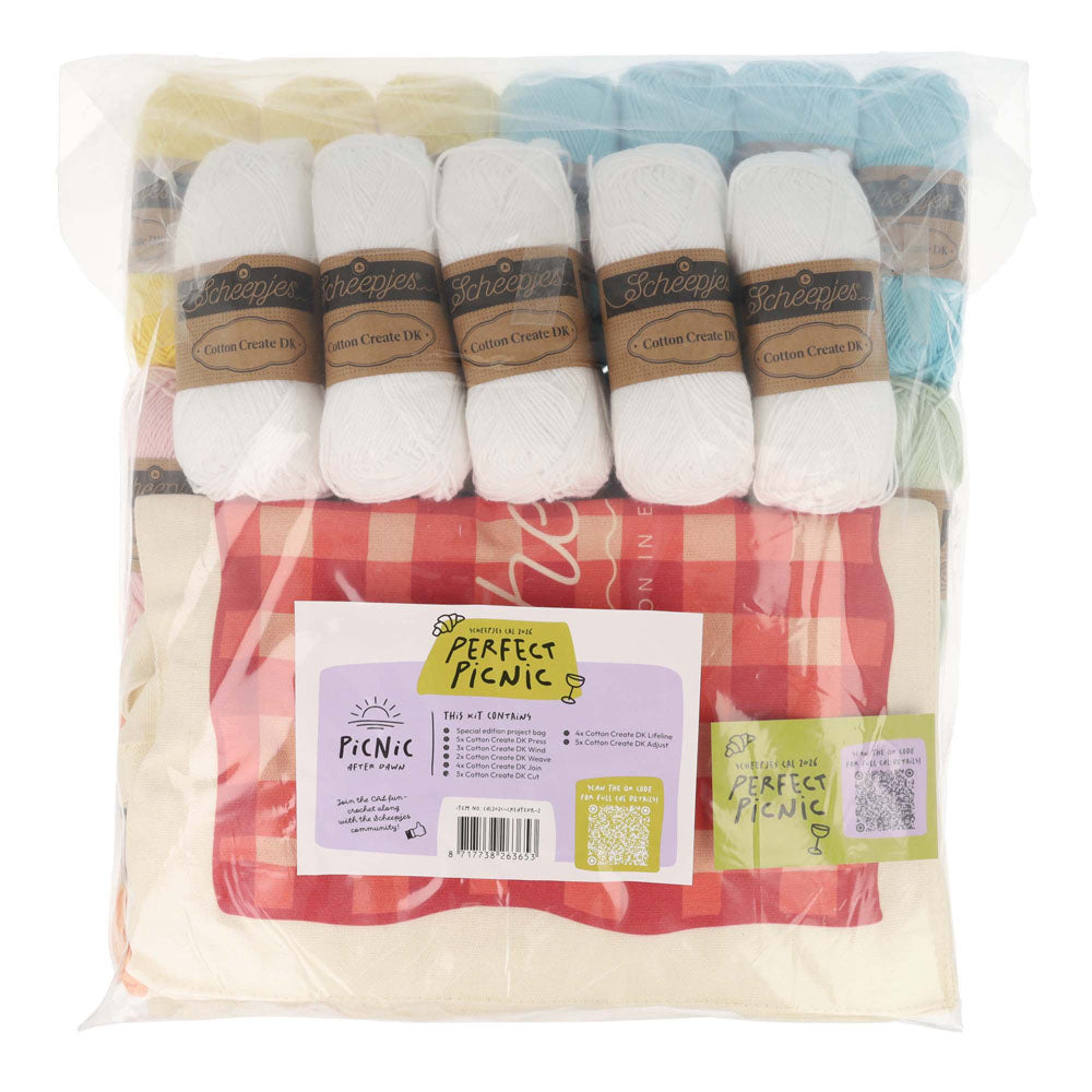 Scheepjes Perfect Picnic CAL - Cotton Create DK - Dawn