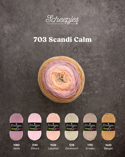 Scheepjes Colour Crafter Cake - 703 Scandi Calm