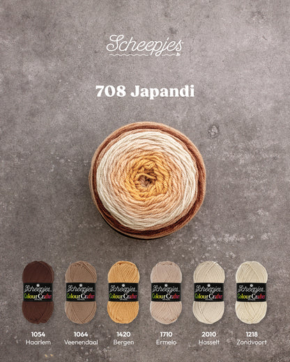 Scheepjes Colour Crafter Cake - 708 Japandi
